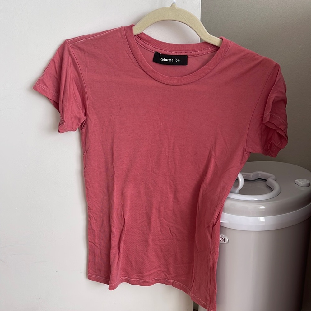 Reformation baby tee